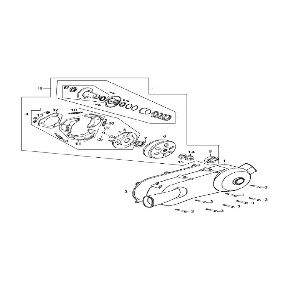KUBA LC 200 MOTOR KAPAĞI DIŞ #KM 41274